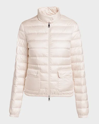 Moncler Lans Puffer Jacket In Pink