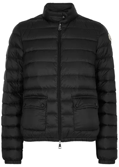 Moncler Lans Quilted Padded Shell Down Jacket In Black