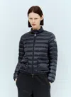 Moncler Lans Packable Nylon Down Jacket In Navy