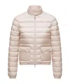 Moncler Women Lans Short Down Jacket In Neutral