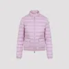 Moncler Lans Zip-up Short Padded Jacket In Purple