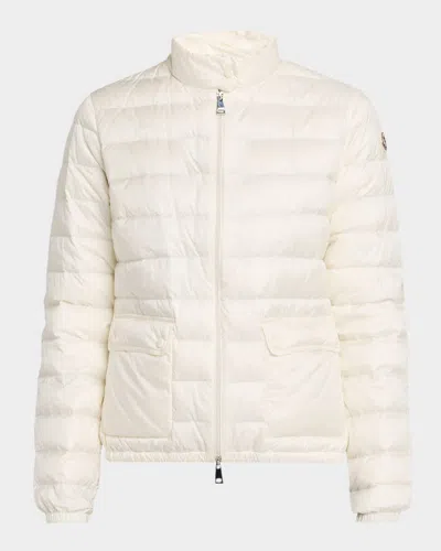 Moncler Lans Short Down Jacket In White