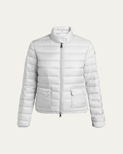 Moncler Lans Short Down Jacket In White