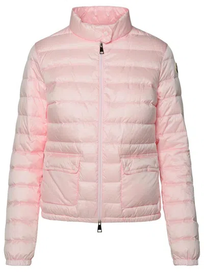 Moncler Lans Quilted Shell Jacket In Pink