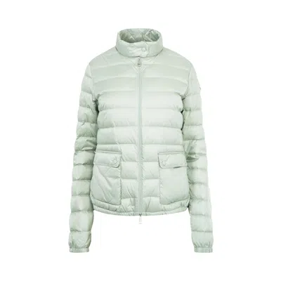 Pre-owned Moncler Lans Zipper Stand Collar Jacket 'grey' | Women's Size 1 In Gray