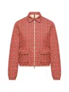 Moncler Lanset Packable Short Down Shirt Jacket In Multi