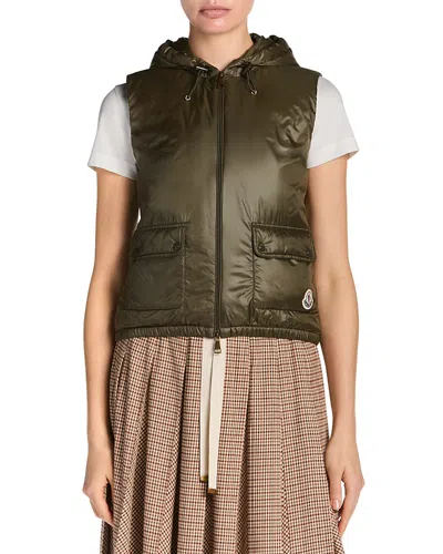 Moncler Lansette Vest In Green