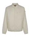 Moncler Lapel Long-sleeved Down Jacket In White