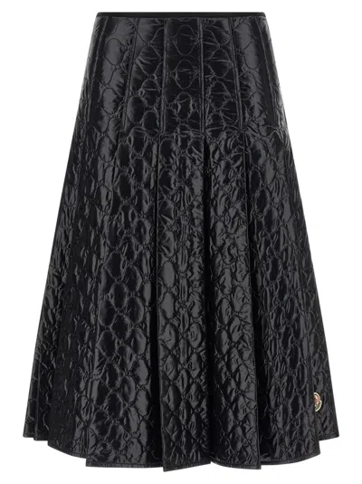 MONCLER MONCLER LAQUÉ NYLON SKIRT