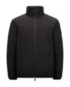 Moncler Gouilles Air Soft Tech Down Jacket In Black