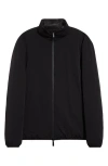 Moncler Gouilles Air Soft Tech Down Jacket In Black