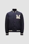 Moncler Ribbed Collar With Striped Details Jacket