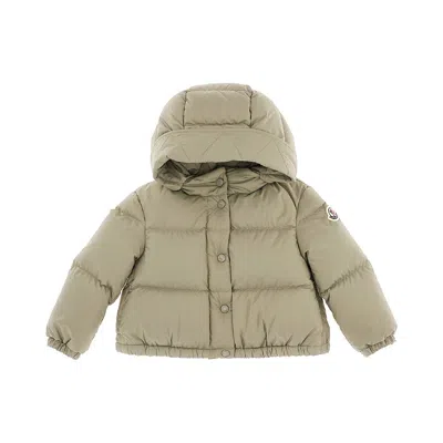 Moncler 'laurie' Down Jacket Kids In Green
