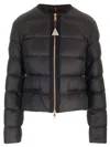 Moncler 'laurine' Black Polyamide Down Jacket In Black
