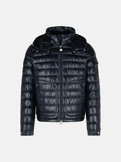 Moncler 'lauros' Navy Polyamide Down Jacket