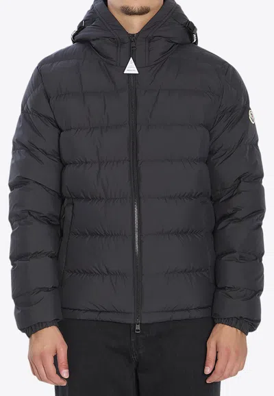 Moncler Laveraet Puffer Down Jacket In Black