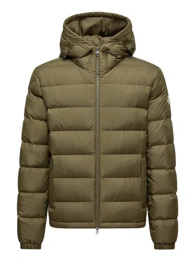 MONCLER LAVERAET SHORT DOWN JACKET WITH HOOD