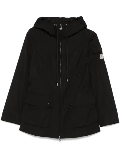 Moncler Leandro Short Parka Jacket In Black | ModeSens
