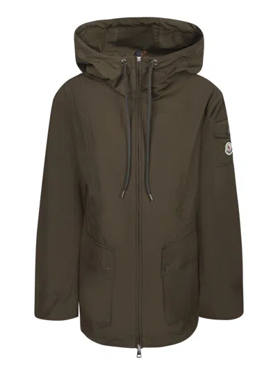 Moncler Leandro Parka In Green