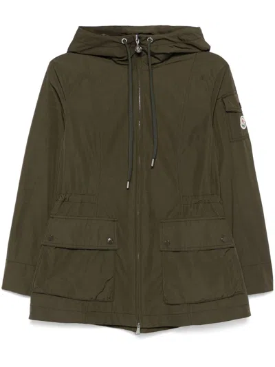 Moncler Leandro Parka In Green