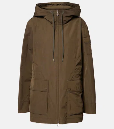 MONCLER LEANDRO TECHNICAL POPLIN JACKET