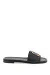Moncler Heeled Sandals Gold-tone Hardware In Black
