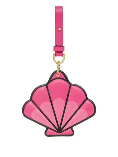 MONCLER LEATHER KEYRING