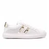 MONCLER MONCLER LEATHER LOGO trainers