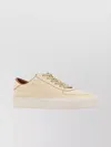 MONCLER LEATHER SAND CLUB SNEAKERS