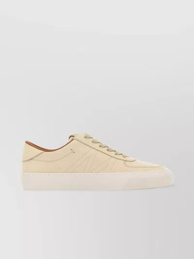 Moncler Leather Sand Club Sneakers