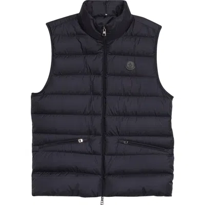 Moncler Lechtal Down Puffer Vest In Night Sky