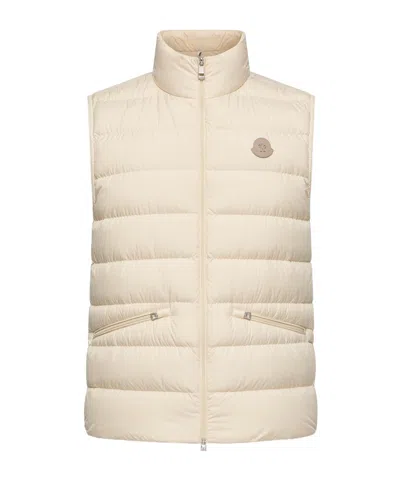 Moncler Lechtal Quilted Nylon Vest In Blue