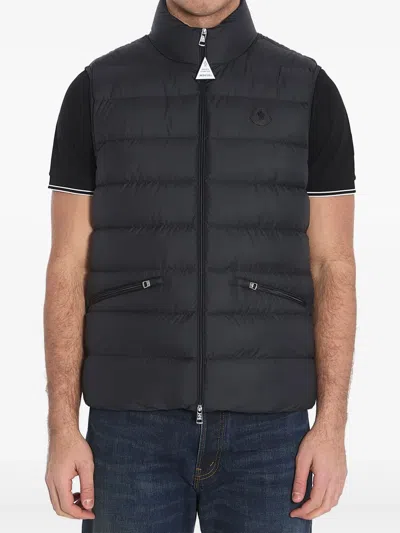 Moncler Lechtal Gilet In Black