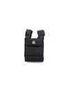 Moncler Legere Small Quilted Shell Cross-body Bag In Black