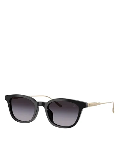 Moncler Lentis Round Sunglasses, 50mm In Black