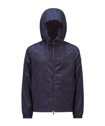 Moncler Lepontine Hooded Jacket In Black