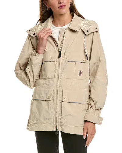 Moncler Lerozel Jacket In Neutral
