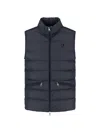 Moncler Treompan Down Gilet Blue In Blue