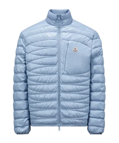 Moncler Leveche Padded Jacket In Blue