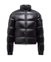 Moncler Levitha Short Down Jacket In Black