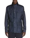 Moncler Lez Field Jacket In Dark Blue
