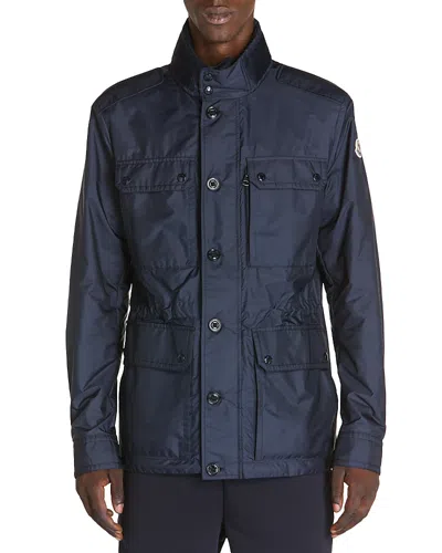 Moncler Lez Field Jacket In Dark Blue