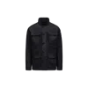 Moncler Lez Water Repellent Nylon Jacket In Black