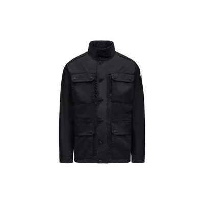 MONCLER LEZ WATER-REPELLENT FIELD JACKET BLACK