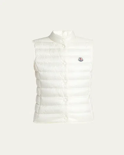 Moncler Liane Down Vest In White