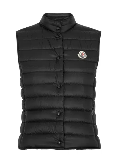 Moncler Liane Quilted Shell Gilet In Black