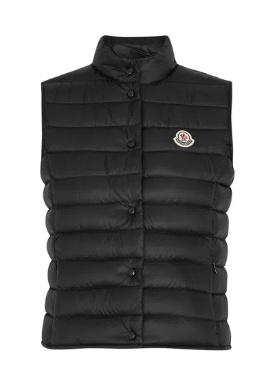 Moncler Liane Quilted Shell Gilet In Black