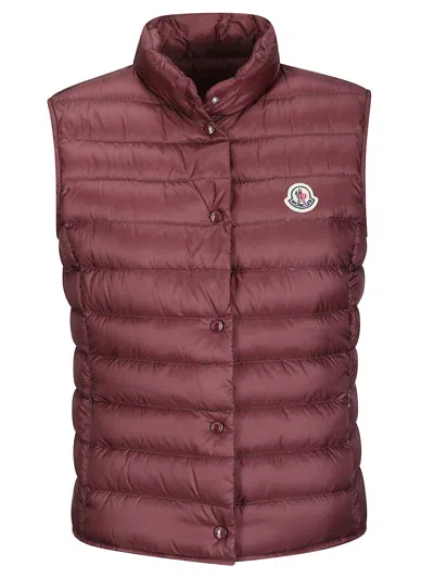 Moncler Liane Vest In Red