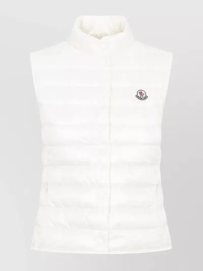 MONCLER LIANE VEST DOWN FEATHER HIGH NECK