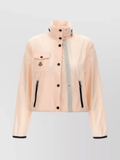 MONCLER 'LICO' JACKET ELASTIC CUFFS HIGH COLLAR